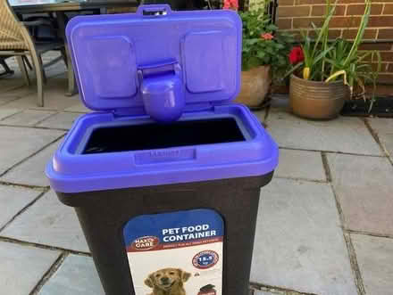 Photo of free Pet food container (Farnborough Park GU14) #2