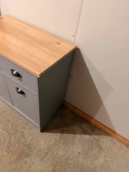 Photo of free Gray cupboard with drawers (Sl6 5JA) #2