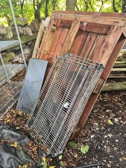 Photo of free Shelves metal x 5 (Canonbie DG14) #2