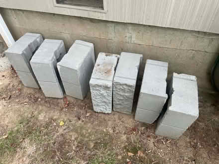 Photo of free Retaining wall blocks (Broadview) #1