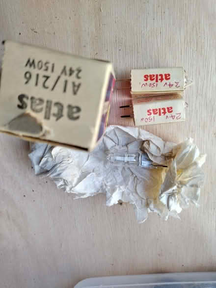 Photo of free Slide projector blubs (Gidea Park RM2) #1
