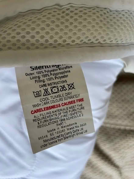 Photo of free Mattress topper - double sized (Lyncombe BA2) #2