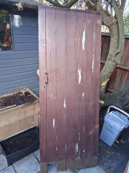 Photo of free Old Shed Door (Brickhill MK41) #1