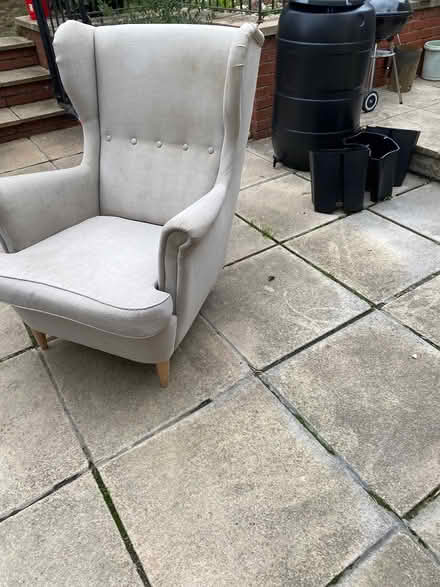 Photo of free IKEA armchair in need of cleaning (Mill Hill NW7) #1
