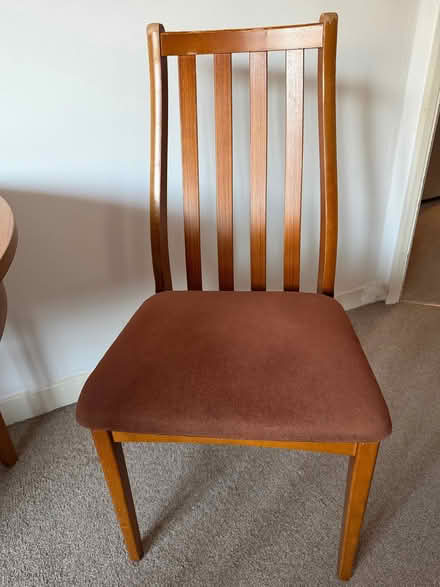 Photo of free Dining table with 4 chairs (Market Harborough LE16) #2