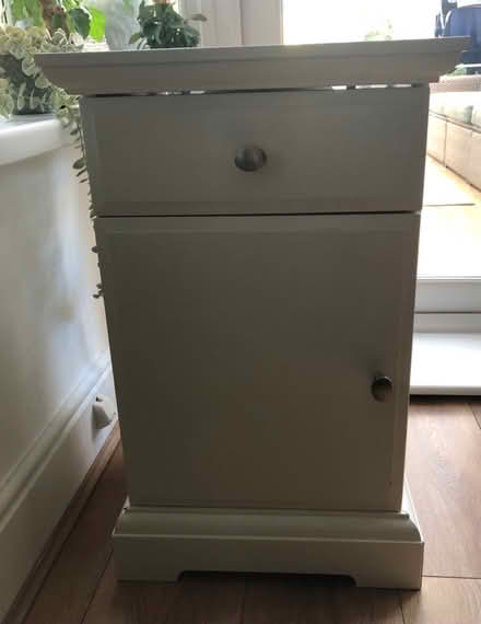 Photo of free Set of 2 white IKEA beside tables (Hebburn NE31) #1
