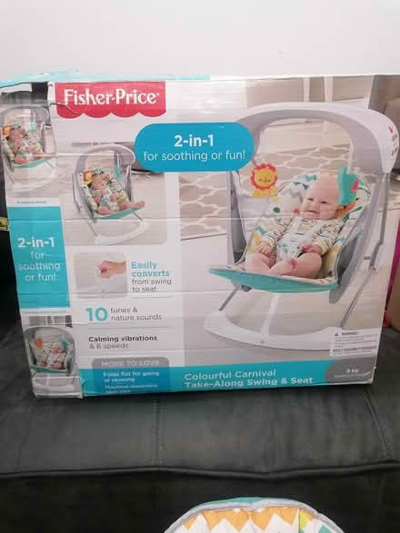 Photo of free Baby swing and seat (Knockhall DA9) #2