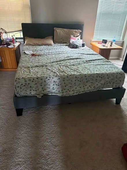 Photo of free Mattress and Bed frame (Woodbridge Commons Way) #3