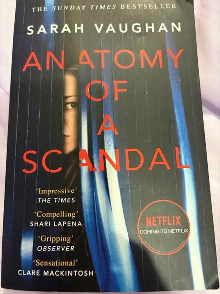 Photo of free Anatomy Of A Scandal book (Westbury BA13) #1