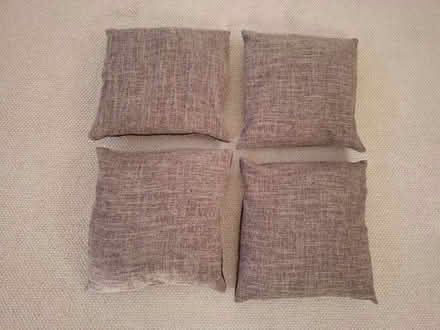 Photo of free 4 small sofa pillows (Littlemore OX4) #1