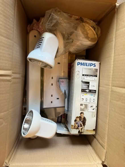 Photo of free Large box of electrical hardware (Chiswick W4) #1