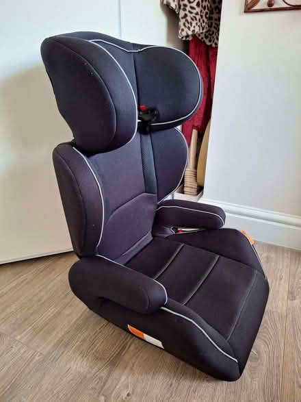 Photo of free Halford car booster seat (Churchend RG30) #1