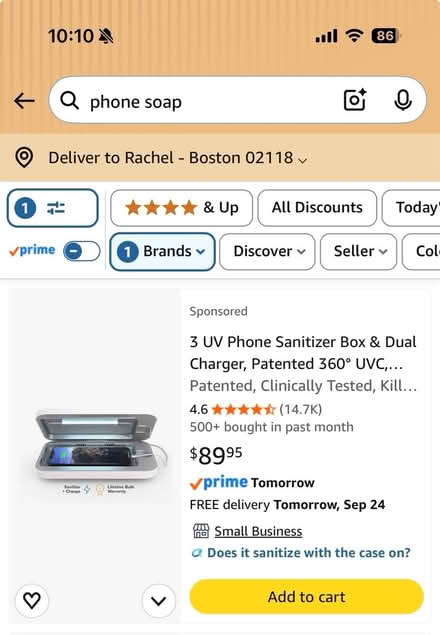 Photo of free PhoneSoap (South End) #3
