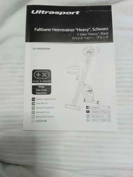 Photo of free Folding Exercise bike (St.Helens Sutton WA9) #1