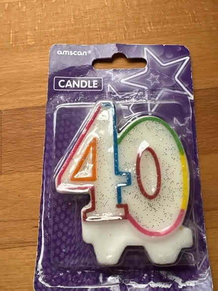 Photo of free 40th birthday candle (Broughton PR3) #1