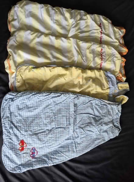 Photo of free Baby sleeping bags/sacks x 4 (GL52 Bishop's Cleeve) #1