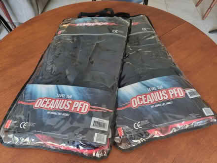 Photo of free TWO Inflatable PFD Life Jackets (Near Hue Hue Rd Jilliby) #1