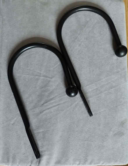 Photo of free Wrought iron curtain tie-backs (Caton LA2) #1