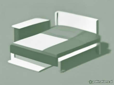 Photo of free 4'0''double bed with matress; &3 seater settee, coffe colour (Acton W3) #1