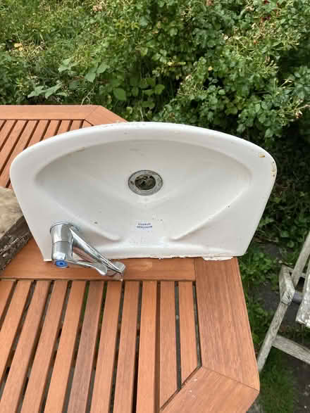 Photo of free Tiny hand basin (Old Radnor LD8) #1