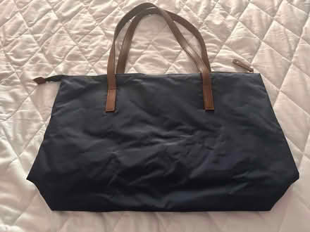 Photo of free Navy Fabric Zipped Bag Excellent (Holland Park W11) #1