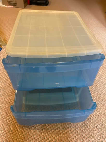 Photo of free Stackable Storage Bins (Bethesda- River Rd & Wilson Ln) #1