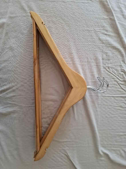 Photo of free Wooden Clothes Hangers (Littlemore OX4) #1