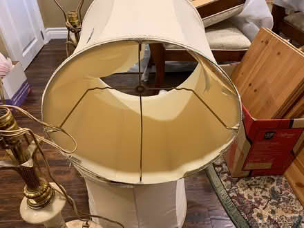 Photo of free pair of vintage table lamps (newmarket, ontario) #2