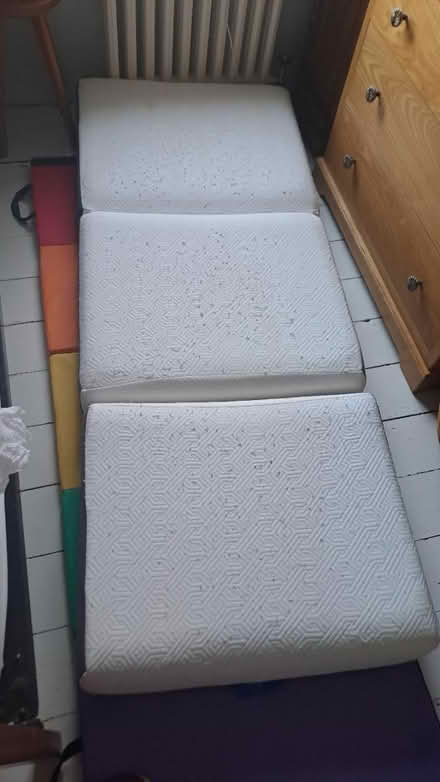 Photo of free Z folding small single mattress (OX2 Wolvercote, Oxford) #1