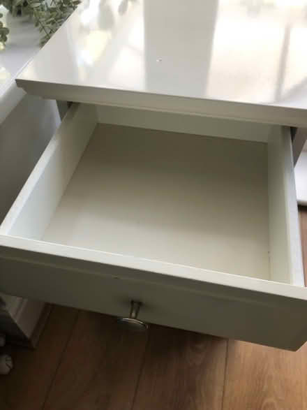 Photo of free Set of 2 white IKEA beside tables (Hebburn NE31) #2