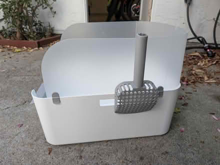 Photo of free Litter Box - large w/ high sides (Morgan Hill) #2