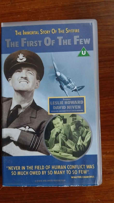 Photo of free VHS! The First of the Few (Maidenhead SL6) #1