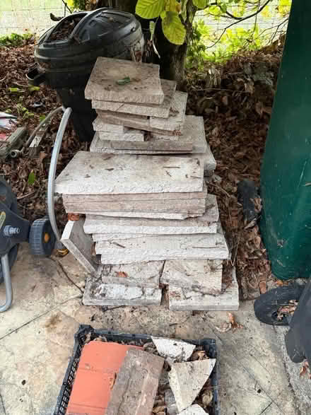 Photo of free Broken paving slabs (Blewbury OX11) #1