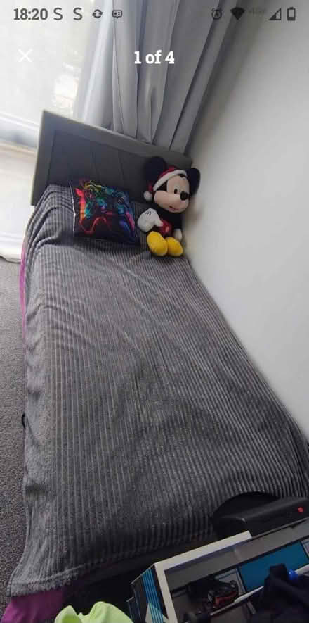 Photo of free Single bed and mattress (Coulsdon) #2