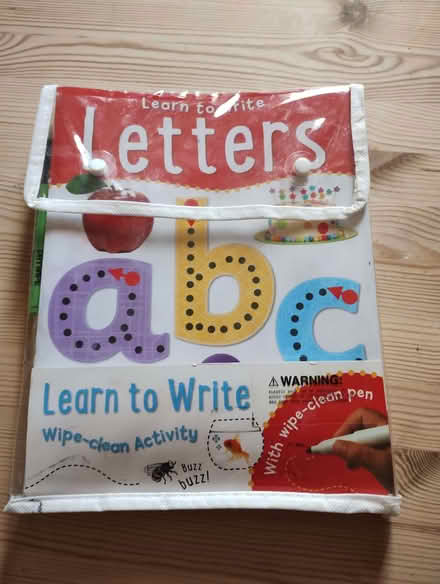 Photo of free Learn to Write wipe-clean activity books (Brockley SE4) #1