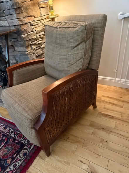 Photo of free Small recliner (Fox trail, loxahatchee) #3