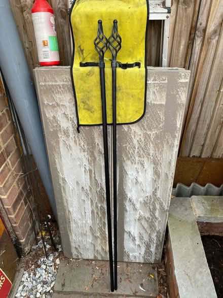 Photo of free Metal curtain pole (Aldershot GU12) #1