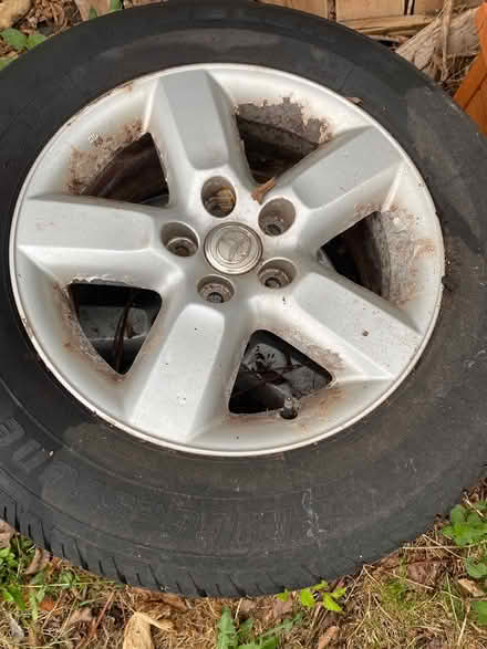Photo of free Toyota Rav 4 wheels x 2 (Thrupp GL5) #1