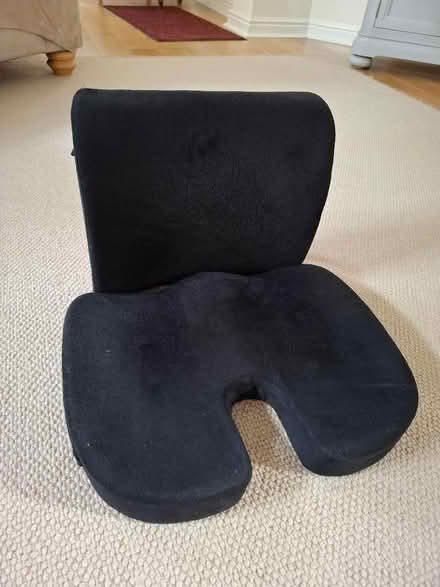 Photo of free Ergonomic seat pillow and back support (Littlemore OX4) #1