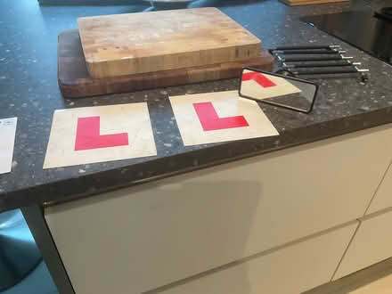 Photo of free Learner plates & secondary mirror (Pannal HG2) #1