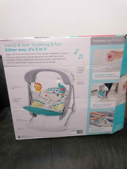 Photo of free Baby swing and seat (Knockhall DA9) #1