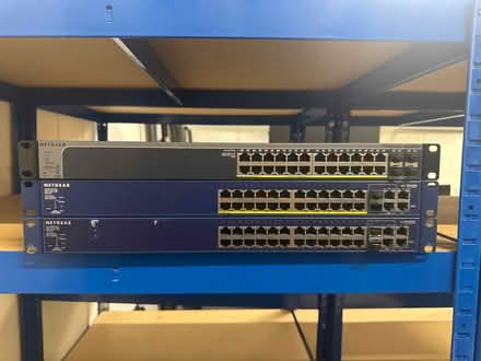 Photo of free 3 x Netgear switches (Barbican EC1A) #1
