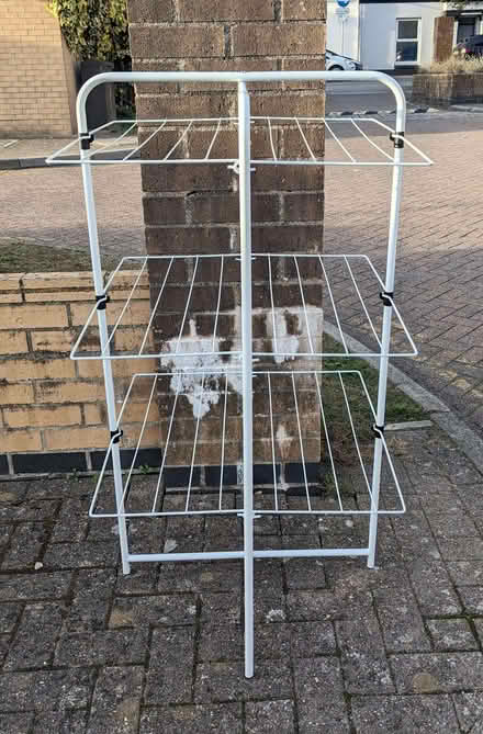 Photo of free Folding Three Tier Drying Rack. (Lipson PL4) #1