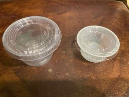 Photo of Sauce container lids (Etobicoke North) #1