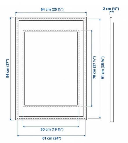 Photo of free 2 × IKEA Frames (Southwark SE16) #2