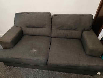 Photo of free two sofas - three seater and two seater (Sparkbrook B11) #2