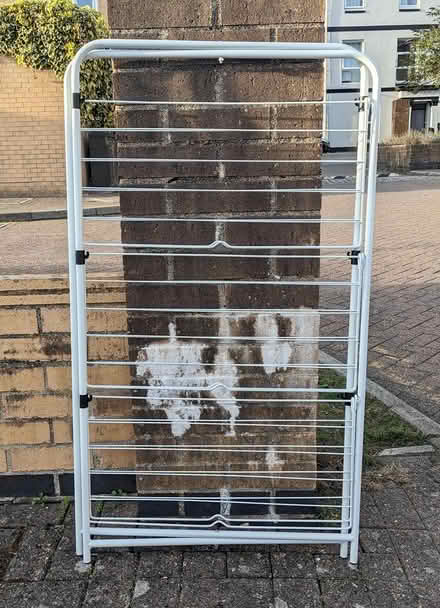 Photo of free Folding Three Tier Drying Rack (PL4 Greenbank.) #2