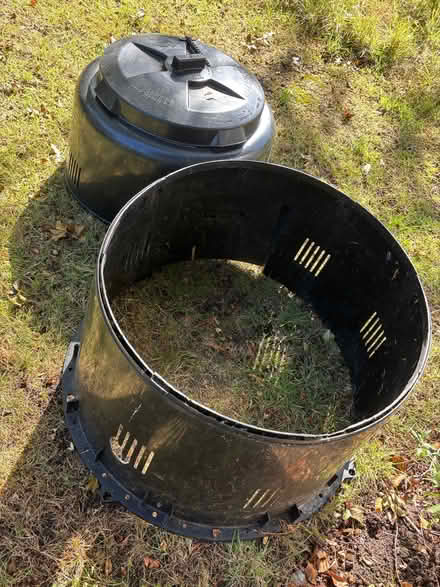 Photo of free Composter - black plastic in 2 main parts (Oxhey Hall WD19) #4