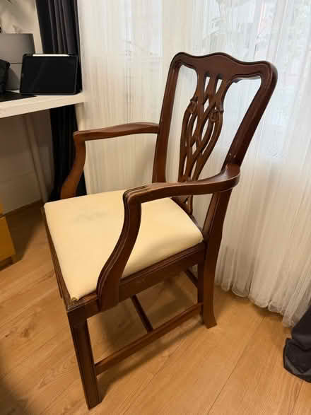 Photo of free Solid Wood Armchair (75 Moreland Court NW2) #1