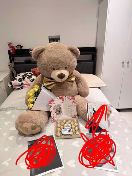 Photo of free Large, clean teddy bear (Priory close HA48HP) #1